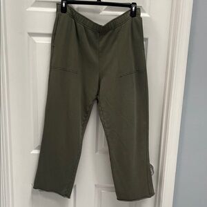 Aerie Women's Olive Cropped Pants